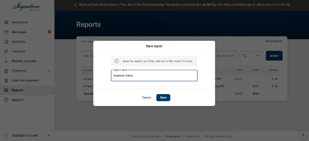 Create On Demand Activity Reports in Modern Platform 4